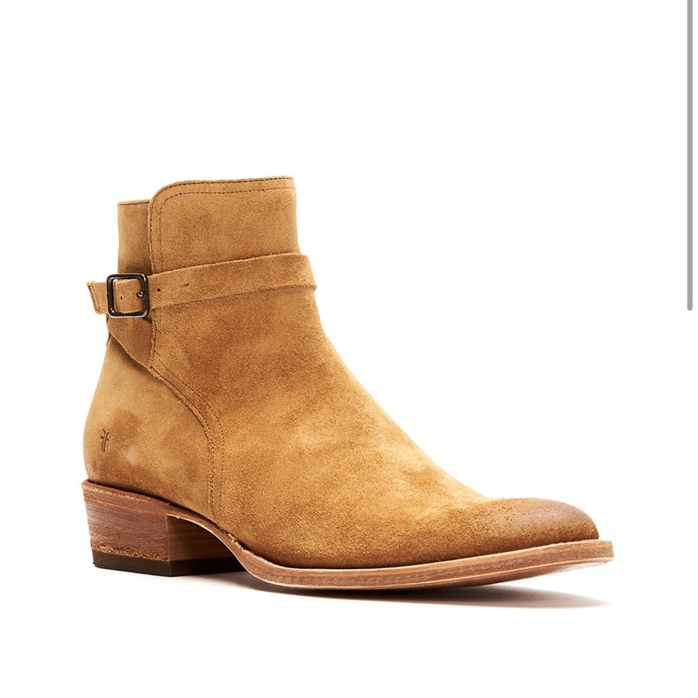 Men’s Size 10 Frye Grady Jodphur Boots in Tan - never worn